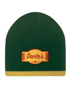 Bespoke Double layer beanie with coloured trimming