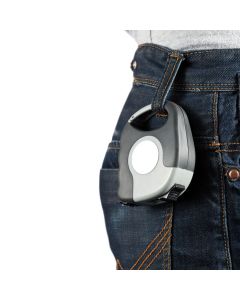 Retractable Measuring Tape With Carabiner Clip