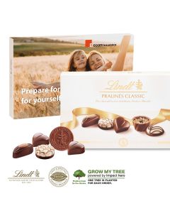 Personalised box of Lindt Classic Pralines
