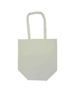 The Symi - Natural canvas shopper. (220gsm/6.49oz)