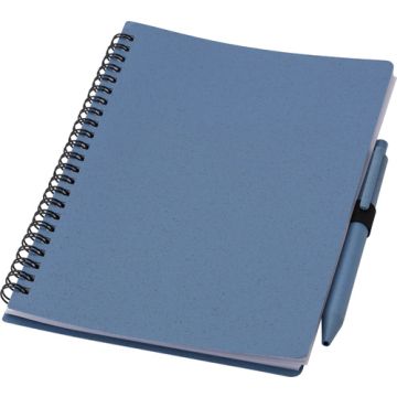 Promotional A5 Wheat Straw Notebook and Pen Set