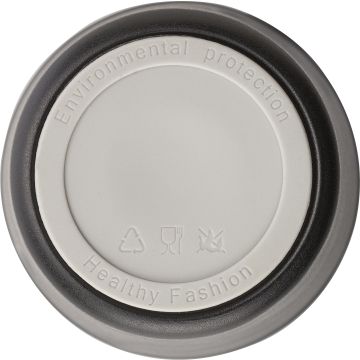 Stainless steel double-walled mug