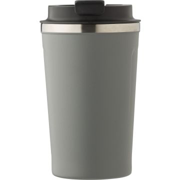 Stainless steel double-walled mug