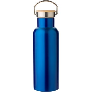 Stainless steel doublewalled drinking bottle 500 ml Blue - 1 Bounce Creative Designs