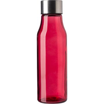 Glass and stainless steel bottle (500ml)