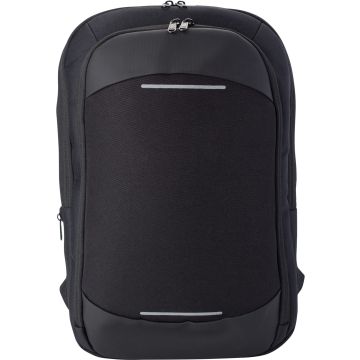 Polyester Laptop Backpack With Reflective Stripes