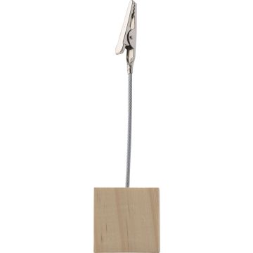 Wooden clip holder