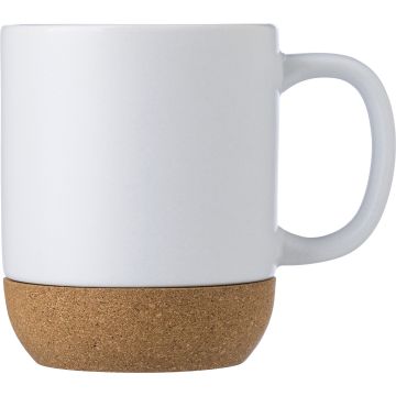 Ceramic Mug with Cork Base 420ml 