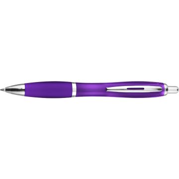 Recycled Curvy Pen with Rubber Grip