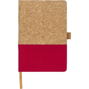 Cork and cotton notebook (approx. A5)