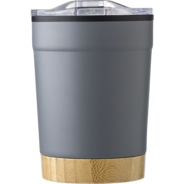 Stainless steel single walled travel mug (300ml)