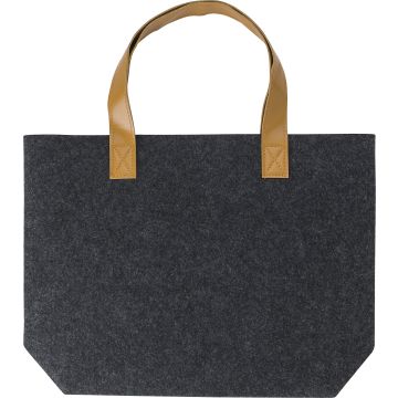Promotional RPET Recycled Felt Shopper with Short Handles