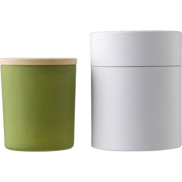 Scented Glass Candle with Gift Tube