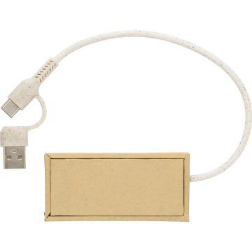 Promotional Aluminium and Recycled Paper USB Hub