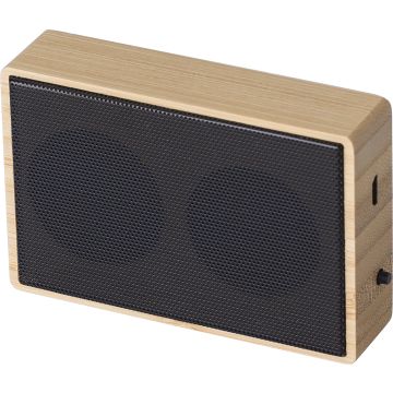 Promotional Bamboo Wireless Speaker Solar Charging