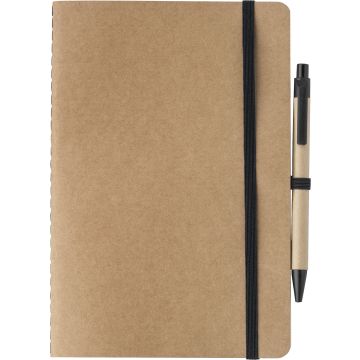 Recycled carton notebook (approx A5) - blank pages