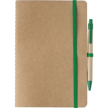 Recycled carton notebook (approx A5) - blank pages