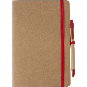 Recycled carton notebook (approx A5) - blank pages