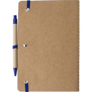Recycled carton notebook (approx A5) - blank pages
