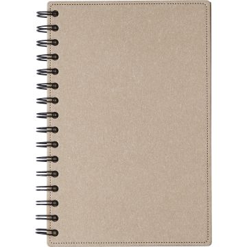 Recycled hard cover notebook (approx A5)