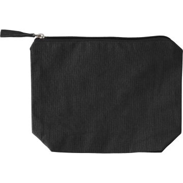 Recycled cotton cosmetic bag. 180gm / 6.3oz