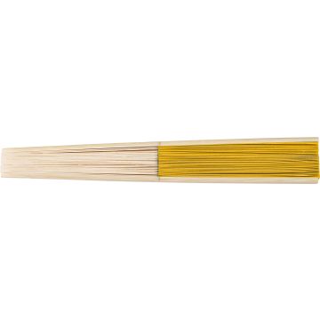 Bamboo fan