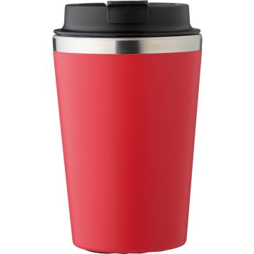 Stainless steel double walled travel mug (350ml)