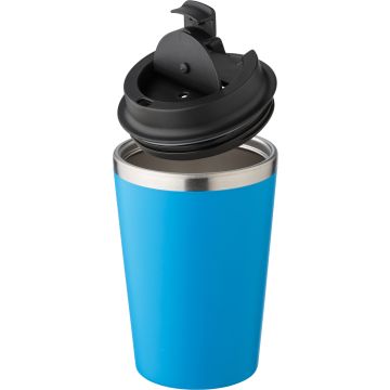 Stainless steel double walled travel mug (350ml)