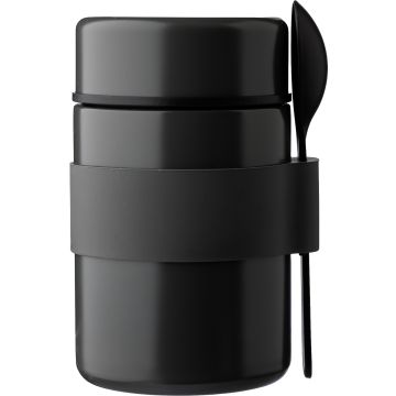 Stainless steel double walled lunch pot