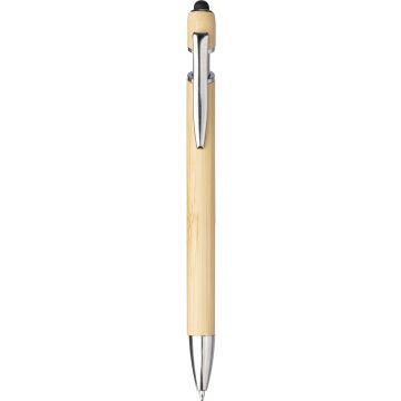 Bamboo ballpen with stylus