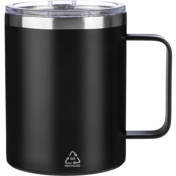 Recycled double walled travel mug (300 ml)