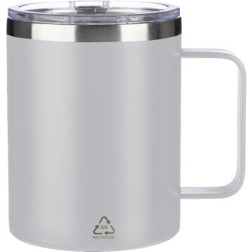 Recycled double walled travel mug (300 ml)