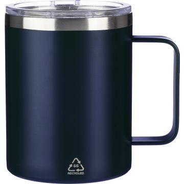 Recycled double walled travel mug (300 ml)