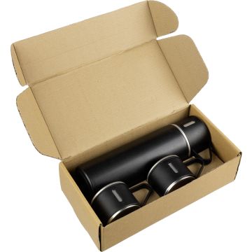 Stainless steel bottle & cup set