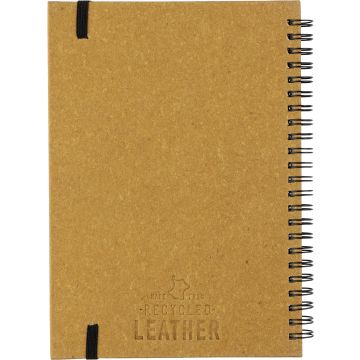 The Orwell - Recycled leather notebook (approx. A5)