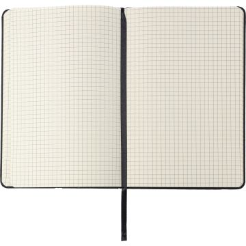 PU notebook (A5) with grid square pages