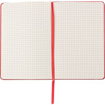 PU notebook (A5) with grid square pages
