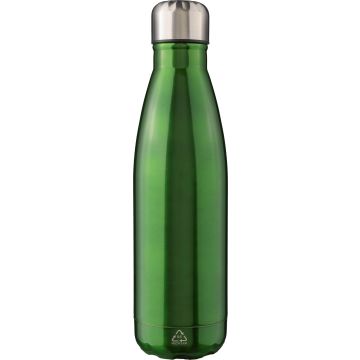 Recycled stainless steel single walled bottle (650ml)