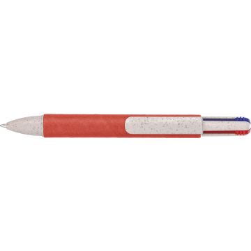 Recycled carton four-colour ballpen