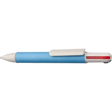 Recycled carton four-colour ballpen