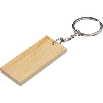 Bamboo keychain
