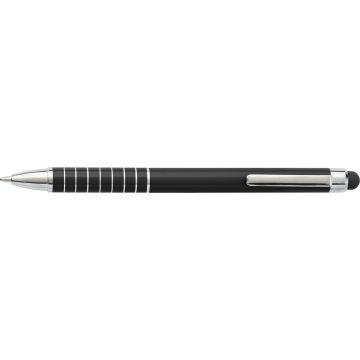 Aluminium ballpen with stylus