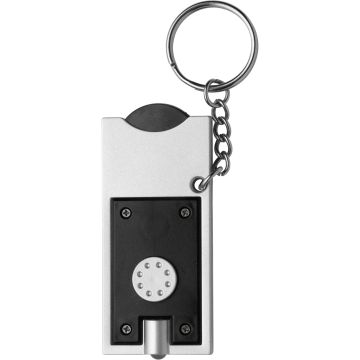 Key holder with coin (€0.50)