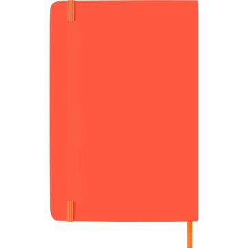 Notebook soft feel approx A5 Orange - 1 Bounce Creative Designs