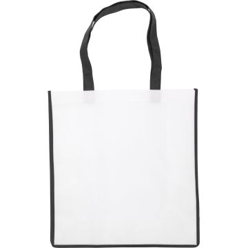 Bag with coloured trim.