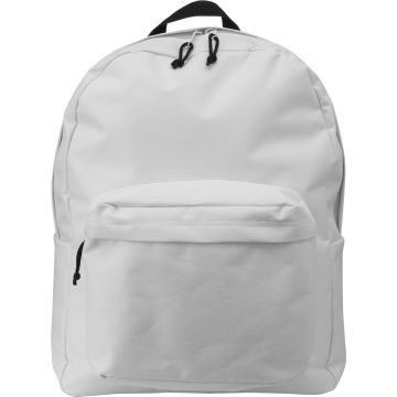 Polyester backpack White - 1 Bounce Creative Designs