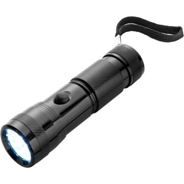 Promotional Metal Torch with 14 LED Lights- BOUNCE CREATIVE DESIGNS