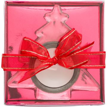 Christmas tree candle holder.