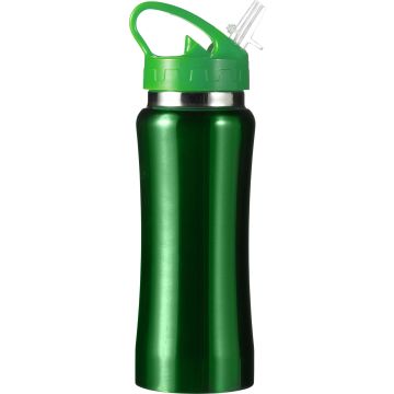 Steel drinking bottle 600ml Green - 1 Bounce Creative Designs