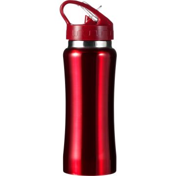 Steel drinking bottle 600ml Red - 1 Bounce Creative Designs